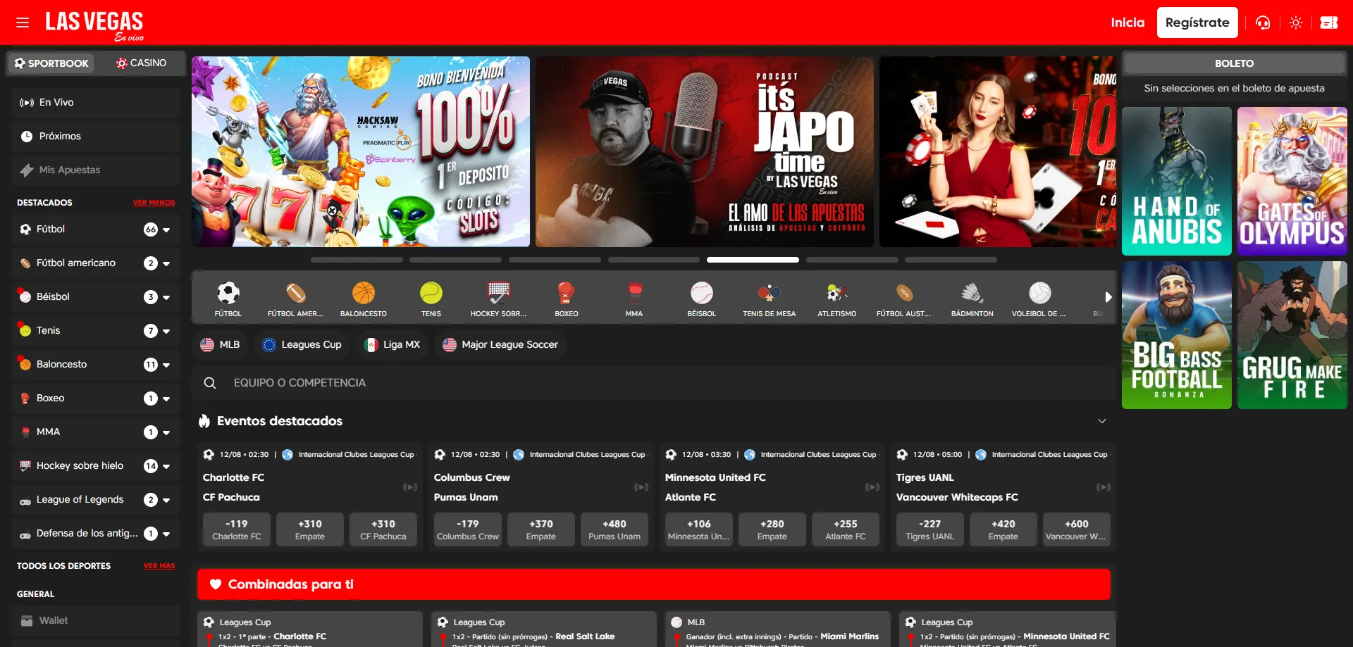 Las Vegas en Vivo Casino online — plataforma oficial para jugadores en México