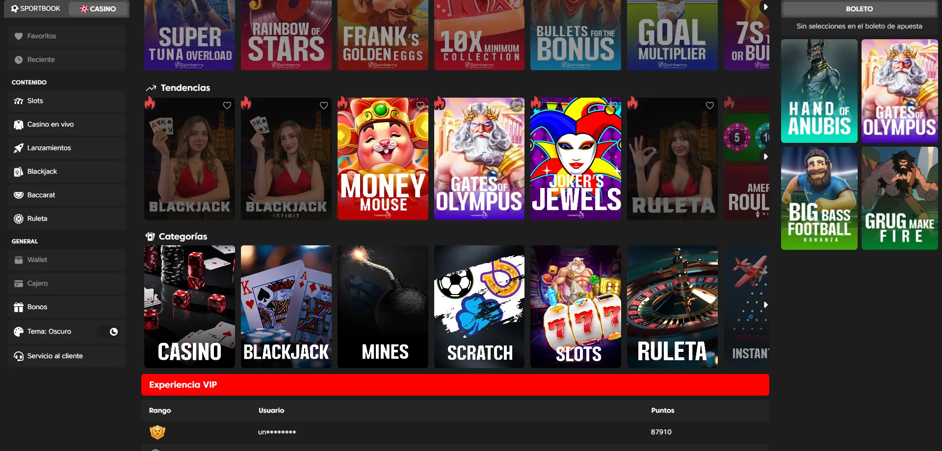 Casino en vivo con dealers reales en Las Vegas en Vivo — Ruleta, Blackjack y Baccarat